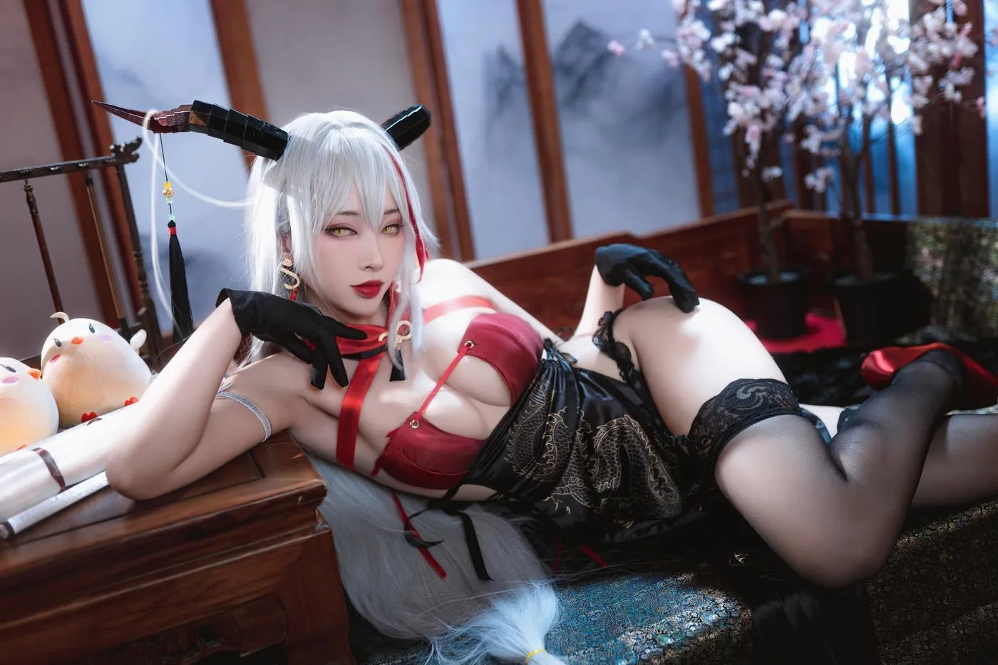 宮本桜 – NO.13 埃吉尔旗袍 [30P]插图8